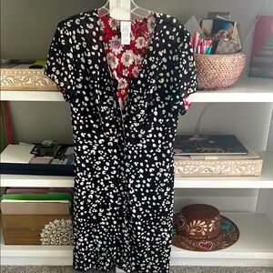 NWOT Women's CABI Gemini Dress Reversible Duster Style#6577 Size Medium!